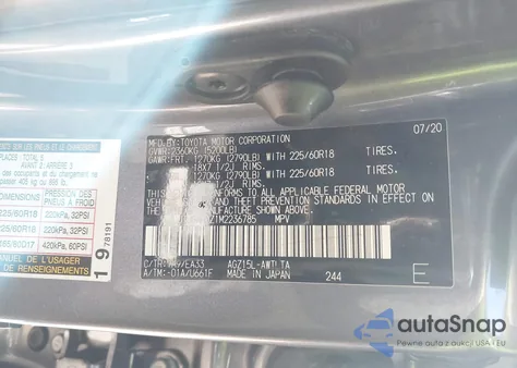 2021 Lexus Nx 300 from USA, damaged, VIN JTJGARDZ1M2236785